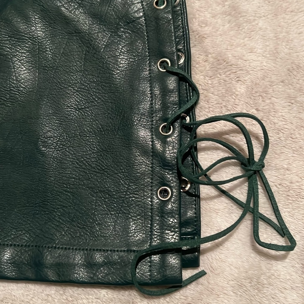 NWOT Evie LF Tie Up Skirt & Velvet Bandeau - Picture 5 of 7